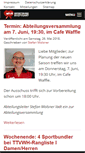 Mobile Screenshot of djk-sportbund-stuttgart.de